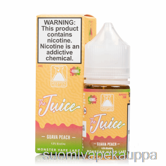 Vape Kauppa Guava Persikka - Mehusuolat - 30ml 24mg